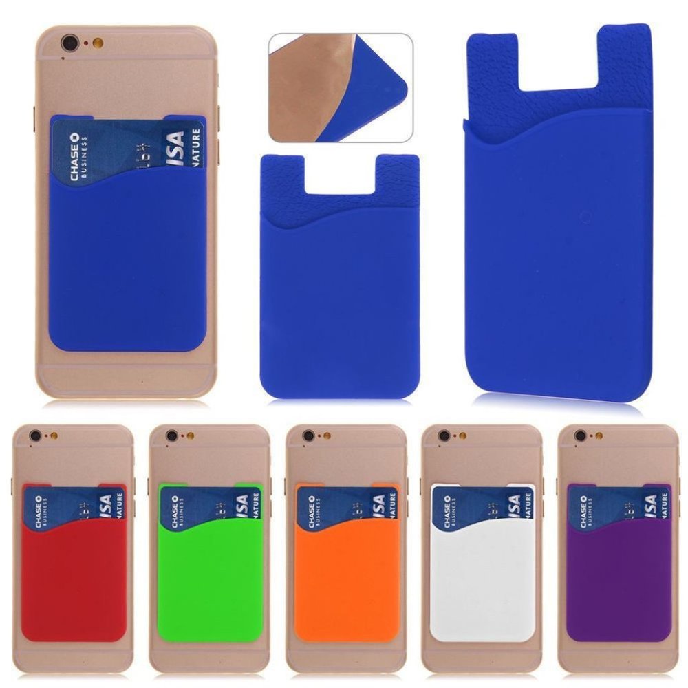 Back phone cover card holder